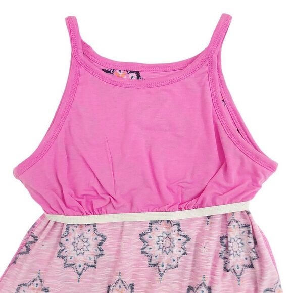 Mudd Sleeveless Dress Girls Size Medium (10) Pink Floral - Picture 6 of 7